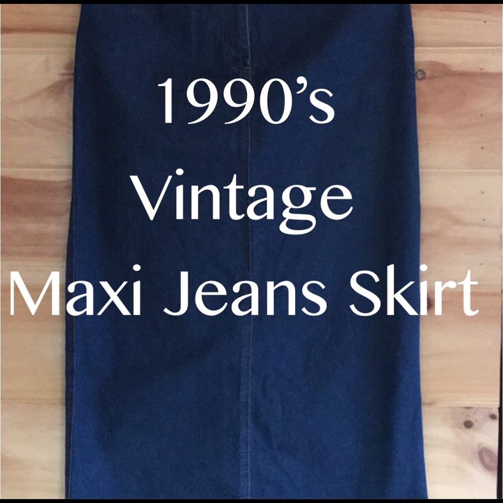 Vintage (1990’s) Jeans Skirt